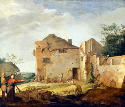 Syn marnotrawny jako stado świń autorstwa Abraham Bloemaert