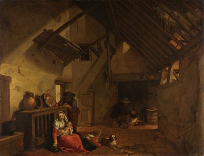 Reszta w ucieczce do Egiptu autorstwa Abraham Bloemaert