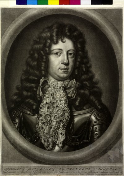 Hrabia Nassau-Diez Henryk Kazimierz II autorstwa Abraham Blooteling