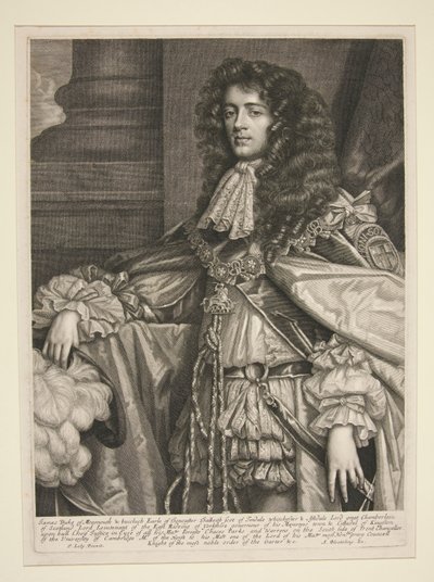 James Scott, książę Monmouth autorstwa Abraham Blooteling