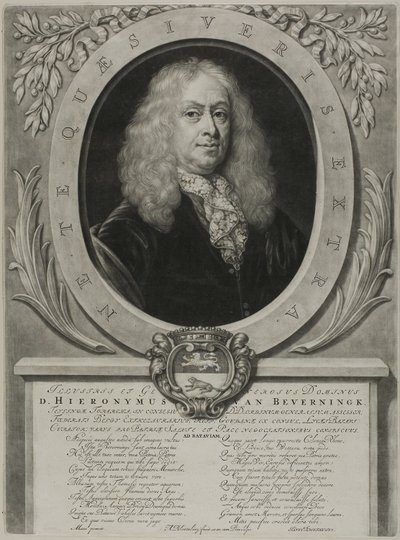 Portret D. Hieronymousa van Beverningka autorstwa Abraham Blooteling