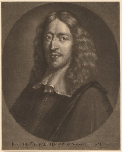 Johan de Wit autorstwa Abraham Blooteling after Pieter van der Banck