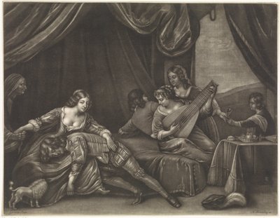 Syn marnotrawny w burdelu autorstwa Abraham Bloteling (possibly)