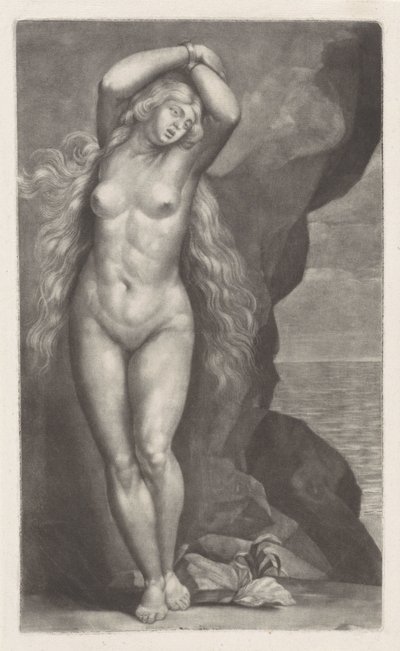 Andromeda przykuta do skały autorstwa Abraham Bloteling