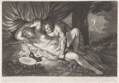 Jowisz i Antiope autorstwa Abraham Bloteling