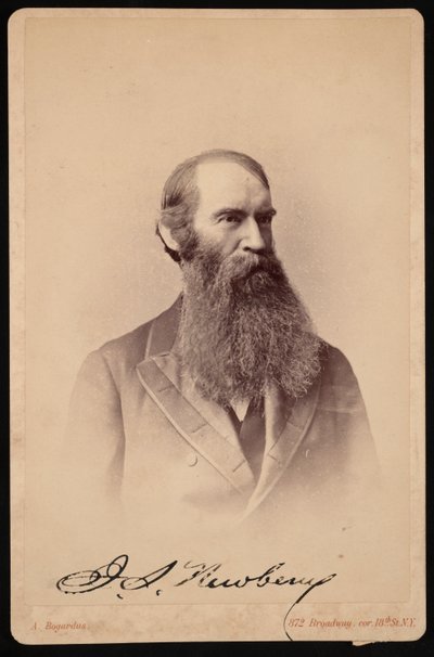Portret Johna Stronga Newberry 1822-1892, w latach 1876-1887. autorstwa Abraham Bogardus