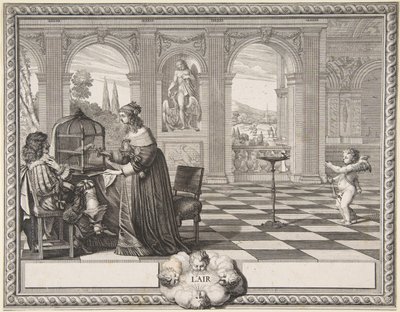 Powietrze autorstwa Abraham Bosse