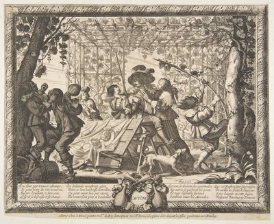 Jesień Jesień, ok. godz. 1637. autorstwa Abraham Bosse
