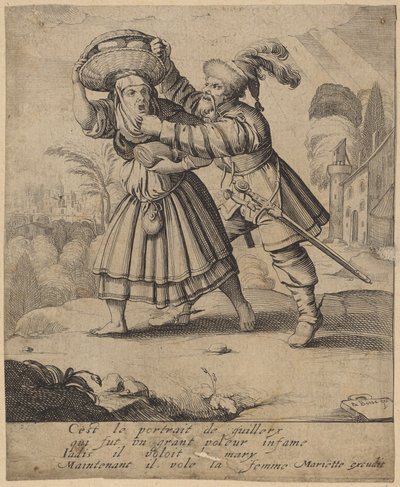 To jest portret Guillery... autorstwa Abraham Bosse