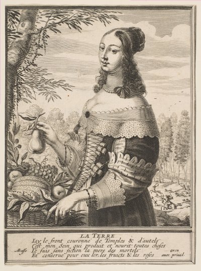 Ziemia, 1630. autorstwa Abraham Bosse
