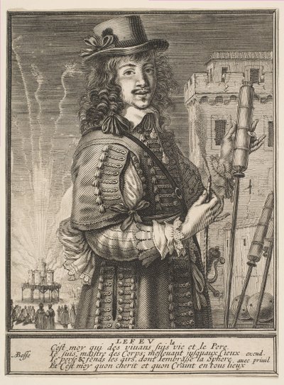 Ogień, ca. 1630. autorstwa Abraham Bosse
