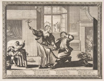 Naganiacz, ca. 1633. autorstwa Abraham Bosse
