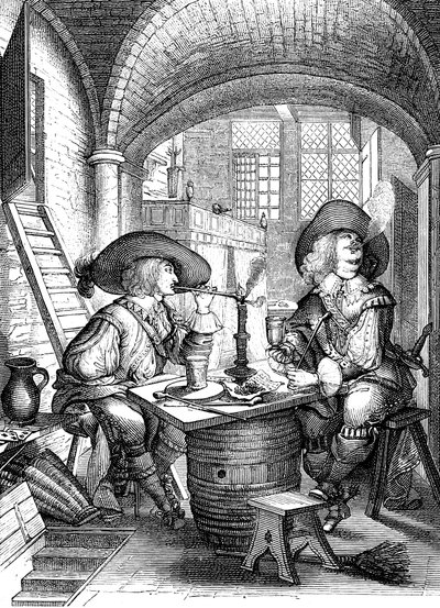 Tytoń, XVII wiek autorstwa Abraham Bosse