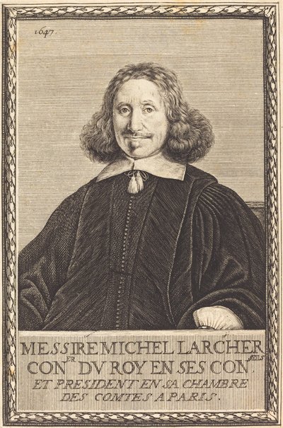 Michael Larcher autorstwa Abraham Bosse