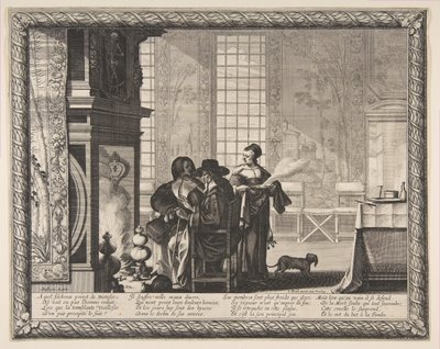 Starość, 1636. autorstwa Abraham Bosse
