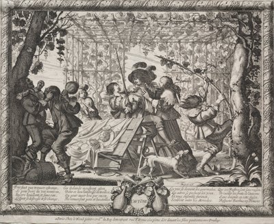 Cztery pory roku: jesień 1635. autorstwa Abraham Bosse