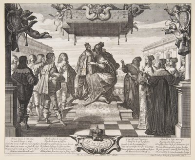 Radość Francji autorstwa Abraham Bosse