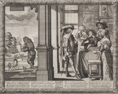 Syn marnotrawny autorstwa Abraham Bosse