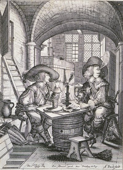 Palacze autorstwa Abraham Bosse