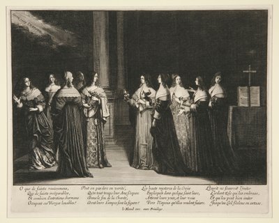 Panny mądre i głupie autorstwa Abraham Bosse