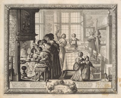 Zima autorstwa Abraham Bosse