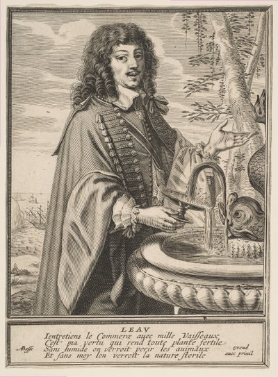 Woda, ok. 1630. autorstwa Abraham Bosse