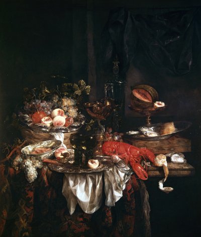 Martwa natura autorstwa Abraham Hendricksz van Beyeren
