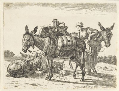Pakezel autorstwa Abraham Hendrik Winter