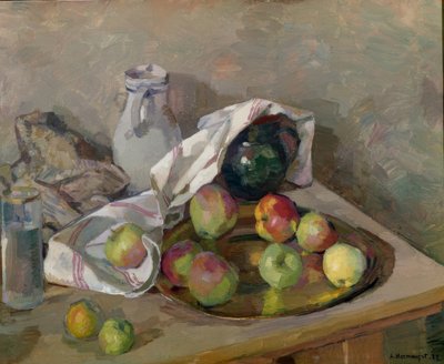 Martwa natura autorstwa Abraham Hermanjat