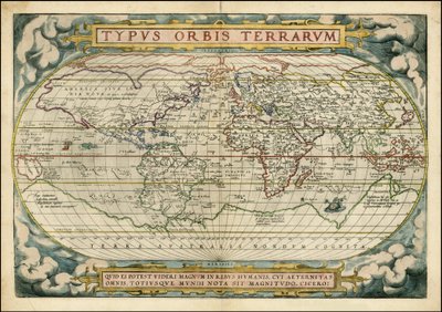 Abraham Ortelius Orbis Terrarum PublikacjaAntwerpia 1572 autorstwa Abraham Ortelius