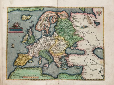 Europa autorstwa Abraham Ortelius