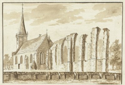 Kościół w Heiloo autorstwa Abraham Rademaker