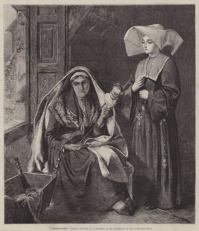 Pocieszenie autorstwa Abraham Solomon