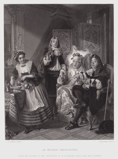 Wyimaginowany nieważny (grawerunek) autorstwa Abraham Solomon