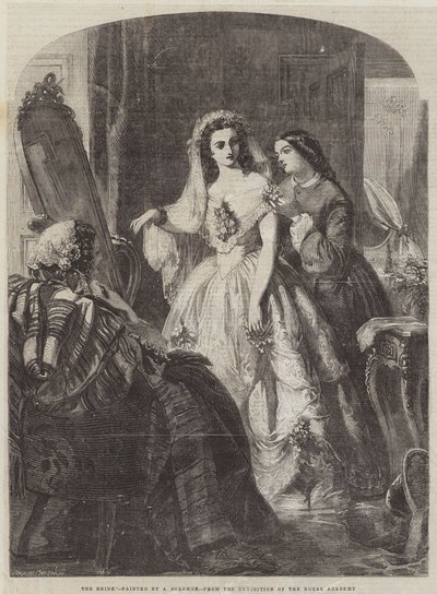 Panna Młoda (grafika) autorstwa Abraham Solomon