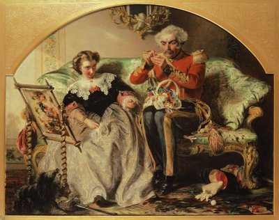 Zakochany lew autorstwa Abraham Solomon