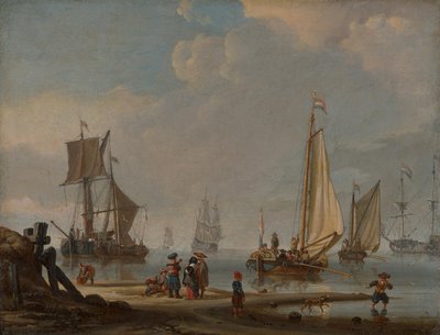 Pejzaż morski autorstwa Abraham Storck