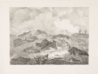 Przełom w Kamperdijk, 1825 autorstwa Abraham Vinkeles