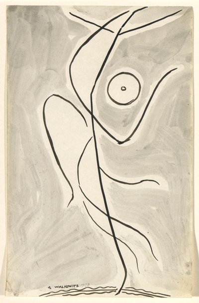 Abstrakcja taneczna: Isadora Duncan (lub autorstwa Abraham Walkowitz
