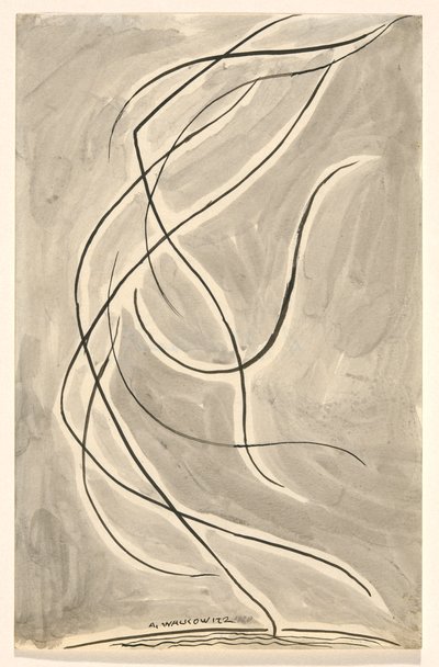Abstrakcja taneczna: Isadora Duncan. (lub autorstwa Abraham Walkowitz