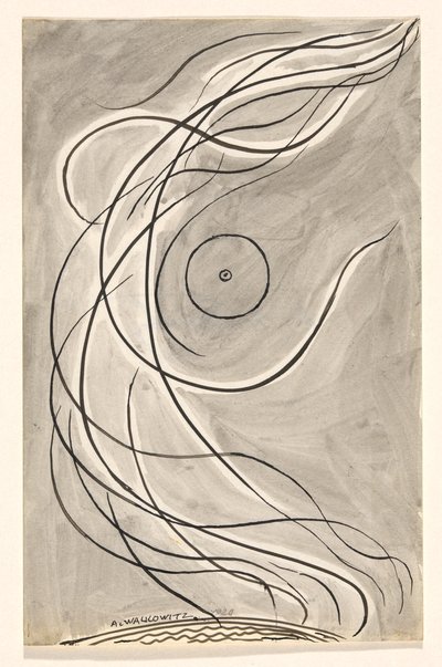 Abstrakcja taneczna: Isadora Duncan (lub autorstwa Abraham Walkowitz
