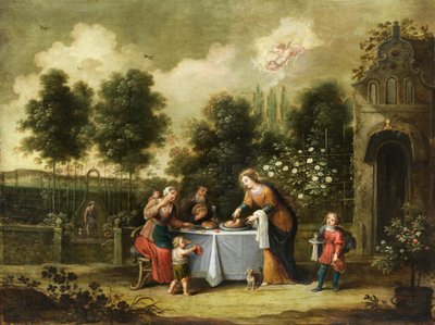 Święta Elżbieta Abrahama Willemsena autorstwa Abraham Willemsens