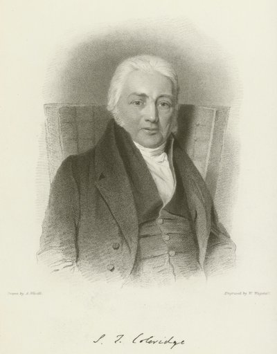 Samuel Taylor Coleridge autorstwa Abraham after Wivell