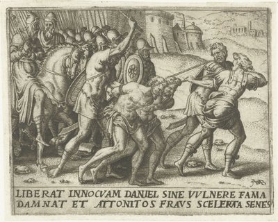 Starsi zostają wyprowadzeni Historia Zuzanny (tytuł serii) autorstwa Abraham de Bruyn