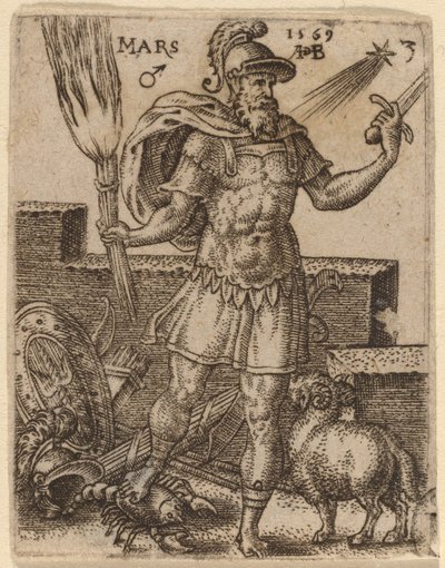 Mars autorstwa Abraham de Bruyn