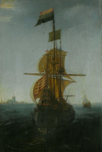 Amsterdamski mieszkaniec Indii Wschodnich autorstwa Abraham de Verwer (attributed to)