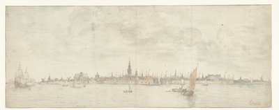 Widok na Vlissingen autorstwa Abraham de Verwer