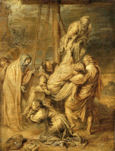 „Osadzanie”, 1620-1676 autorstwa Abraham van Diepenbeck
