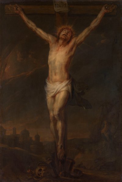 Chrystus na krzyżu autorstwa Abraham van Diepenbeeck