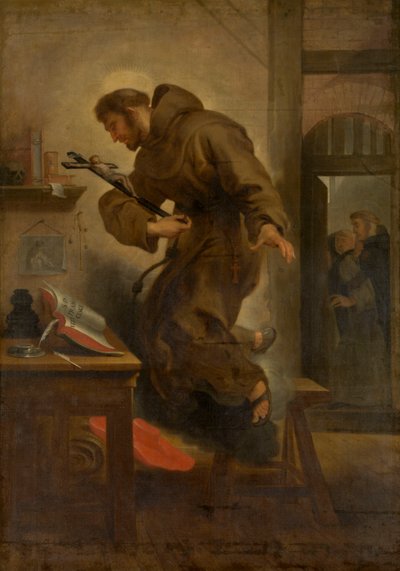 Święty Bonawentura w ekstazie autorstwa Abraham van Diepenbeeck